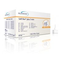 Klinion Diabetes Care Soft fine Plus pennaalden 0,25mm (31G) x 5mm