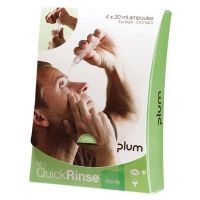 Plum QuickRinse oogspoeling ampullen met 0,9% NaCl