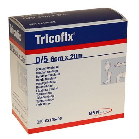 Tricofix buisverband 6cm x 20m maat D