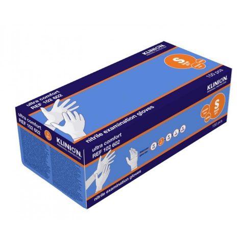 Klinion Ultra Comfort Nitrile handschoenen poedervrij-Small