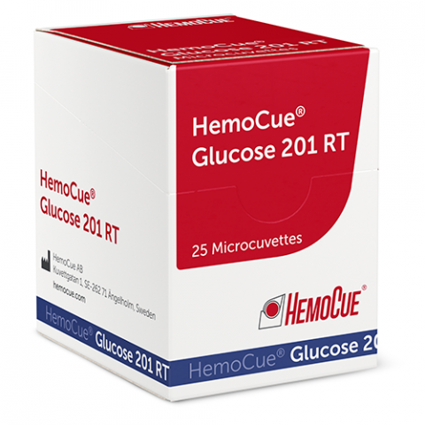 HemoCue Glucose 201 RT cuvetten