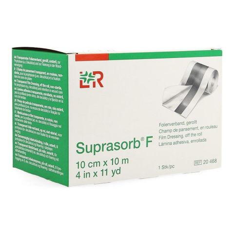 Suprasorb F folieverband niet steriel 10cm x 10m