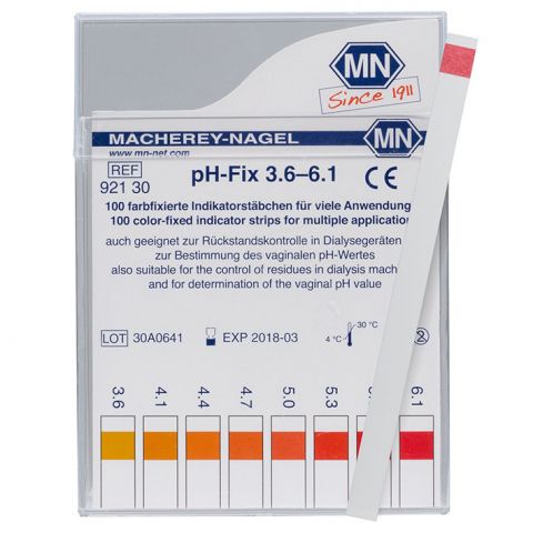 pH-Fix indicator strips 3.6 - 6.1