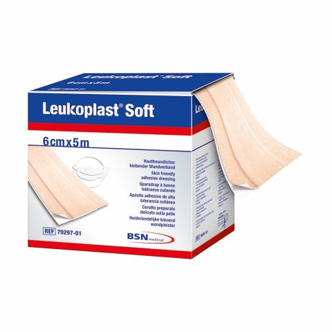 Leukoplast Soft wondpleister 5m x 6cm