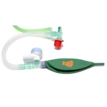 Infant T-piece systeem met 0,5 L ballon, 1.8 m met beer plaatje