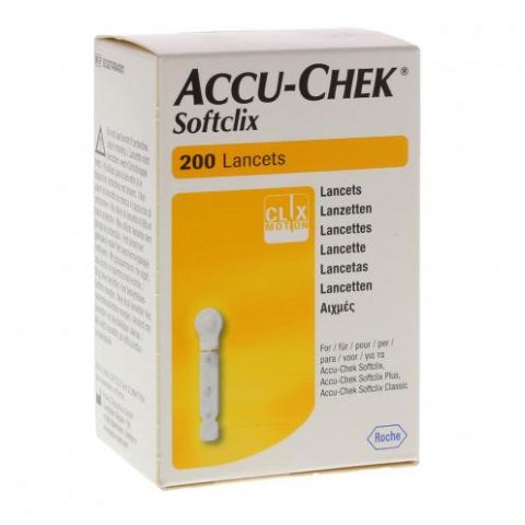 Accu-Chek Softclix lancetten 200 stuks