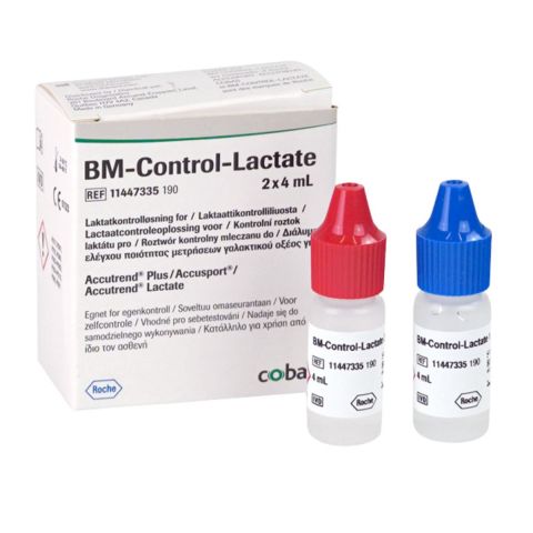 Accutrend BM-Control-Lactate controlevloeistof 2x4ml