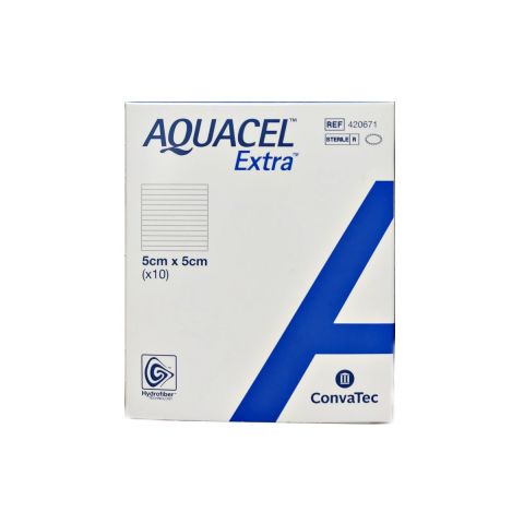 Aquacel Extra Hydrofiber wondverband steriel