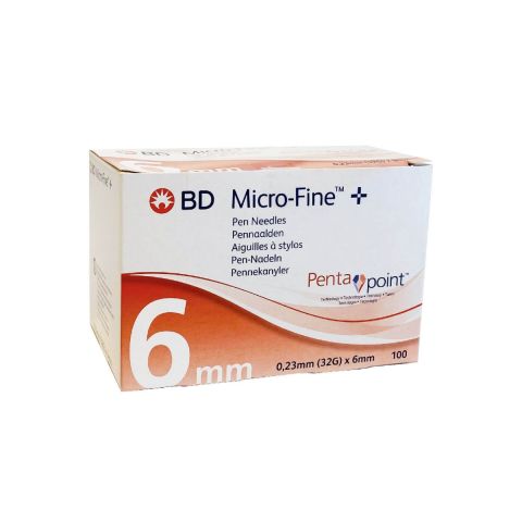 BD Microfine Ultra pennaald 0,23 x 6mm (32G)