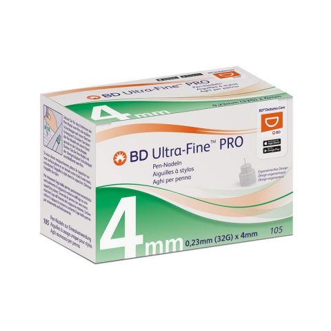 BD Ultra-Fine Pro pennaald 0,23 x 4mm (32G)
