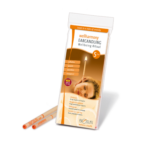 Biosun oorkaarsen Wellharmony Orange 10 stuks