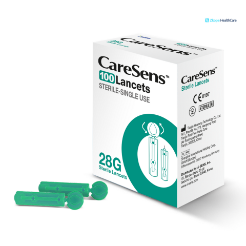 CareSens lancetten 28G 100 stuks