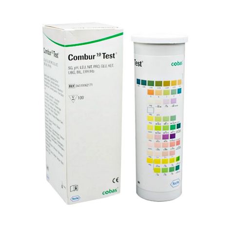 Combur 10 urine teststrips