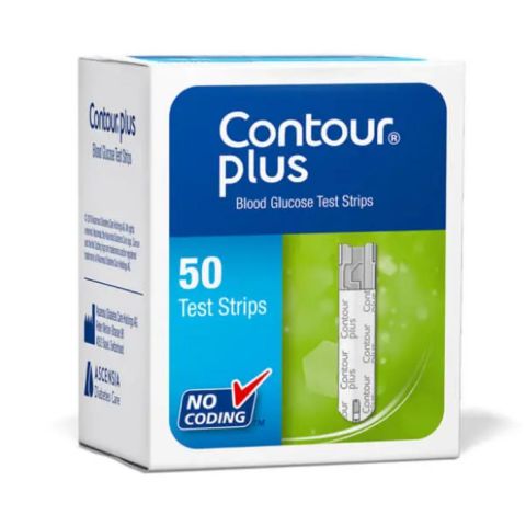 Contour Plus teststrips 50 stuks