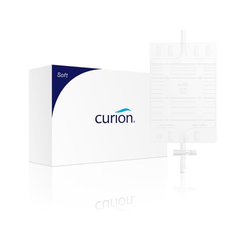 Curion curibag soft urinebedzak met kruiskraan 1,5liter