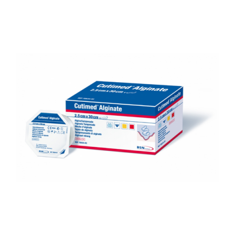 Cutimed Alginate wondverband streng 2,5x30cm 5 stuks