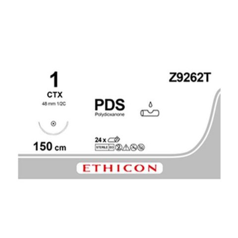 Ethicon hechtdraad PDS II Z9262T 150cm 24 stuks