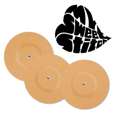 Freestyle Libre 1 & 2 pleister rond beige 10 stuks