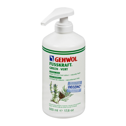 Gehwol Fusskraft Groen 500ml met pomp