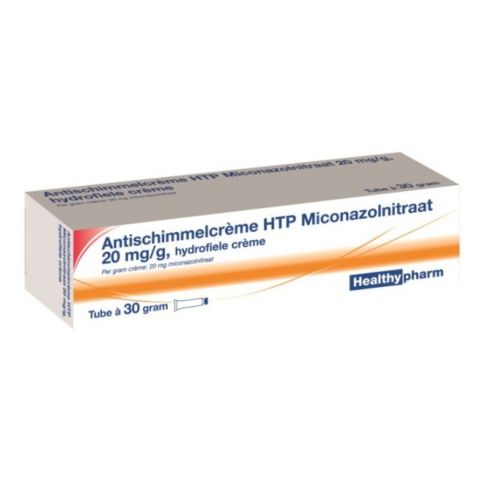 Healthypharm Miconazolnitraat schimmeldodende crème 30 gram