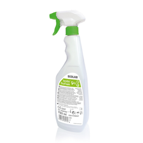 Incidin OxyFoam oppervlakte desinfectans met pomp 750ml