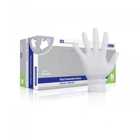 Klinion Protection Vinyl handschoenen poedervrij-Medium