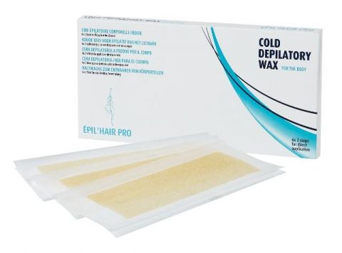 Hars epileerstrips voor het lichaam