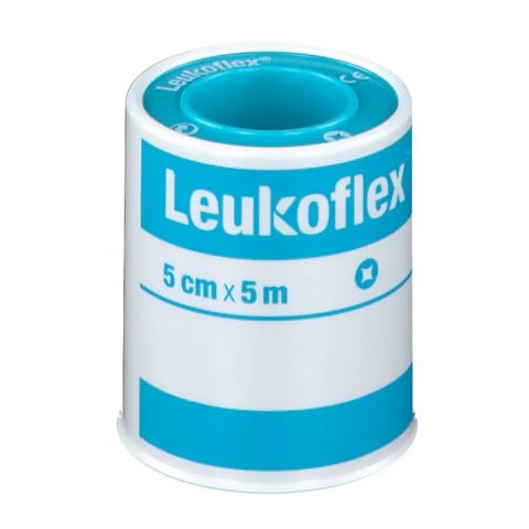 Leukoflex hechtpleister 5cm x 5m
