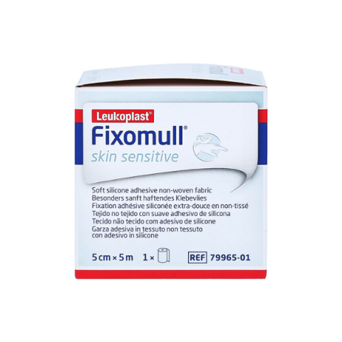 Leukoplast Fixomull Skin Sensitive 5cm x 5m 1 rol