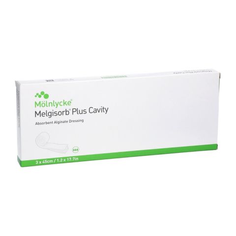 Melgisorb Plus alginaat wondverband streng 3x45cm 5 stuks