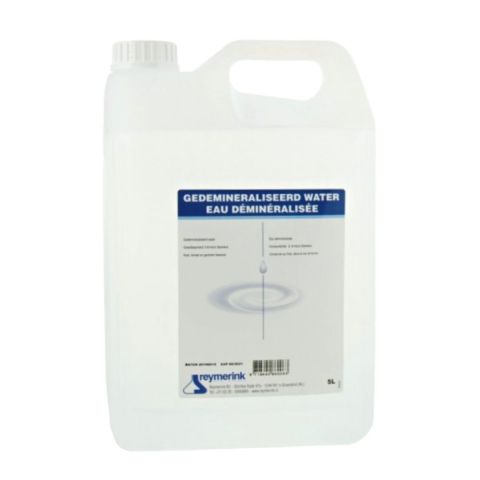 Gedemineraliseerd water 5 liter