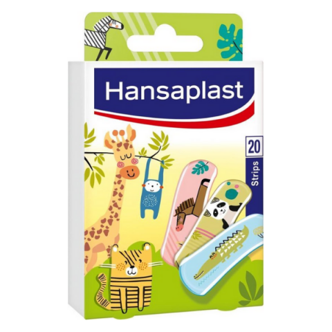 Hansaplast dieren pleisters 20 stuks