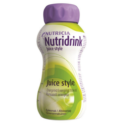 Merkala Nutricia Nutridrink Juice Style drinkvoeding Appel