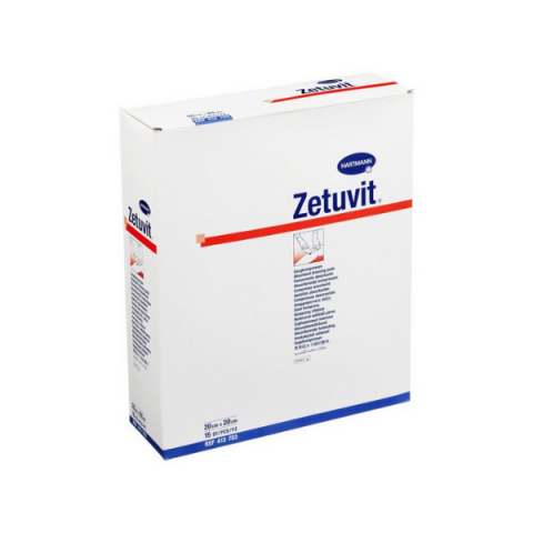 Zetuvit absorberend kompres steriel 20x20cm
