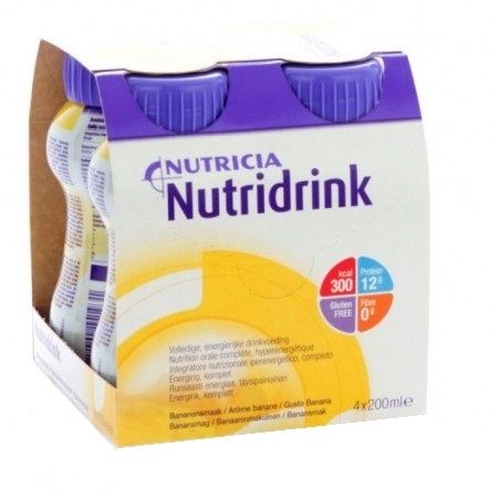 Nutridrink drinkvoeding Banaan 4x200ml