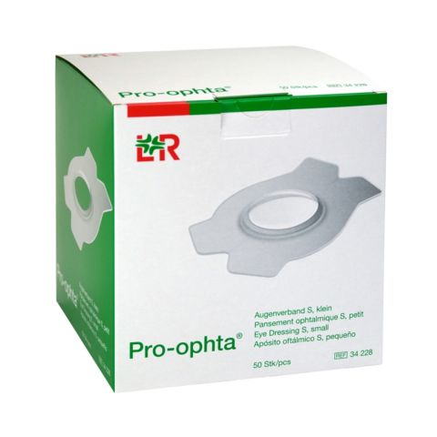 Pro-Ophta S oogpleister klein met kijkvenster 50 stuks