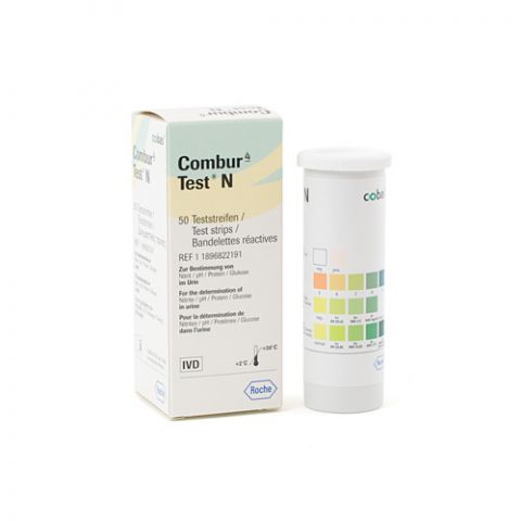 Combur 4 N urine teststrips