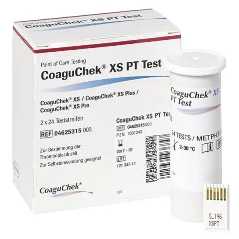 Roche CoaguChek XS PT Test 2x24 stuks