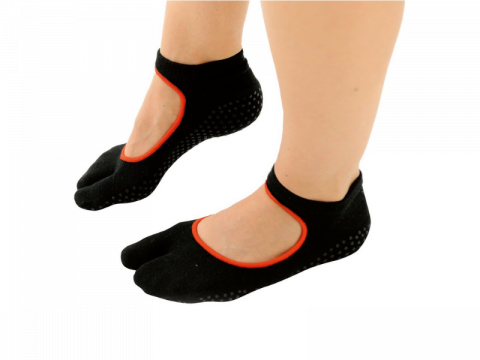 Sissel Pilates één teen antislip sokken -Maat L/XL