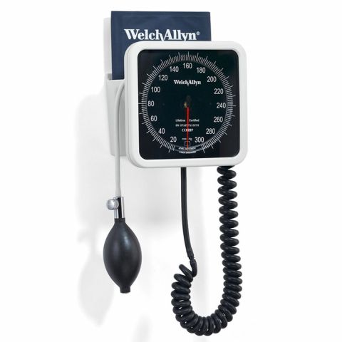 Welch Allyn 767 wand bloeddrukmeter compleet